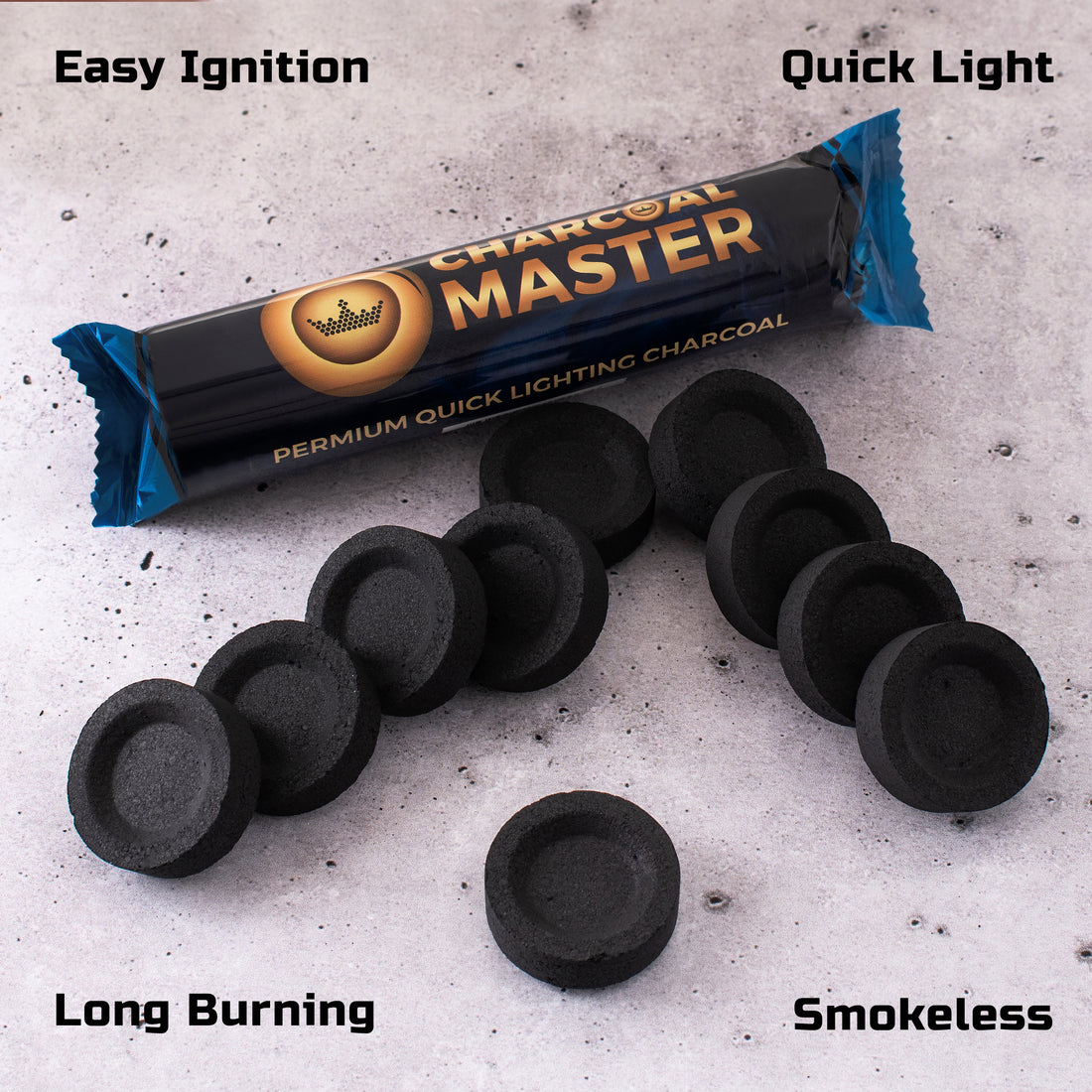 33mm premium quality quicklight charcoal