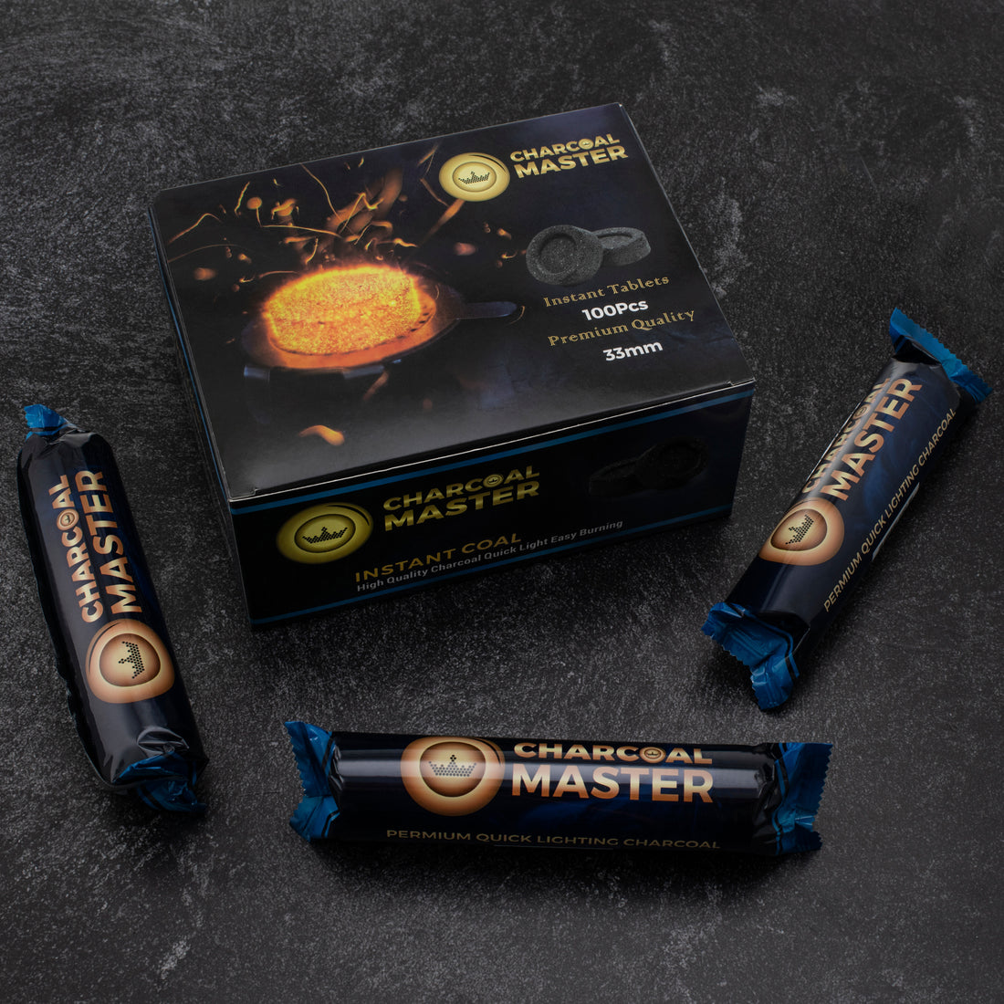 33mm premium quality quicklight charcoal