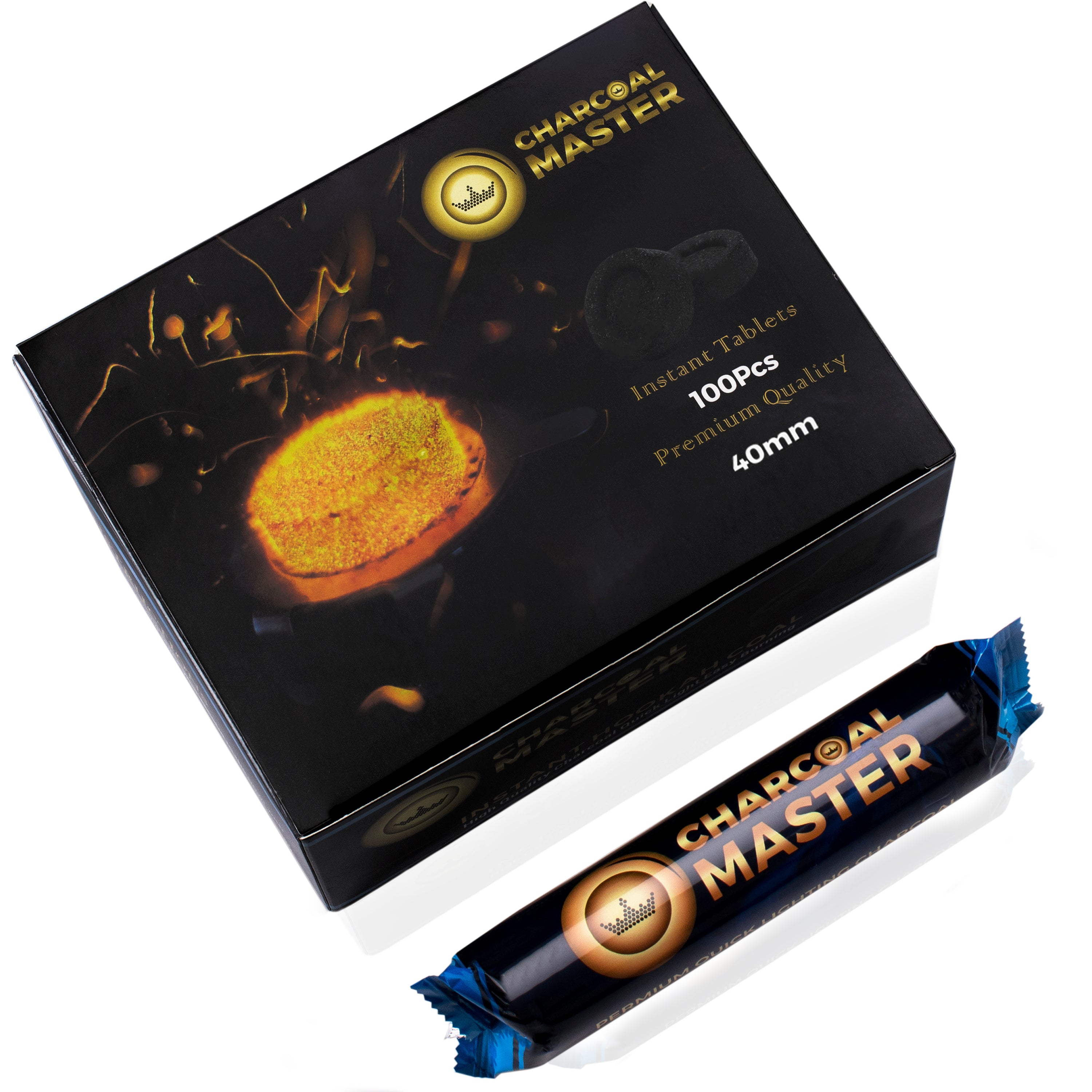 40mm premium quality quicklight charcoal